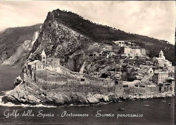 Postcard of the Gulf of La Spezia, Gulf of Poets: Portovenere