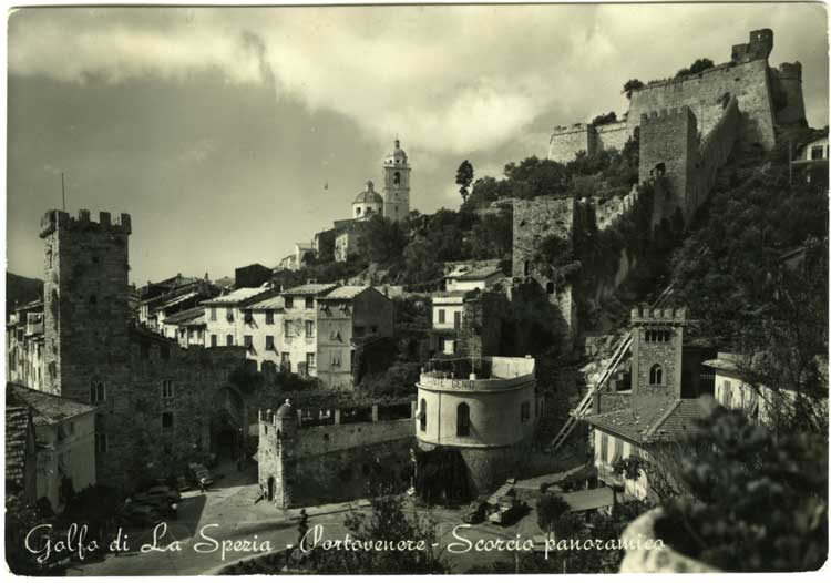 Vintage Portovenere: old postcards of La Spezia Gulf, Liguria