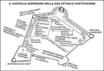 Doria Castle Portovenere map