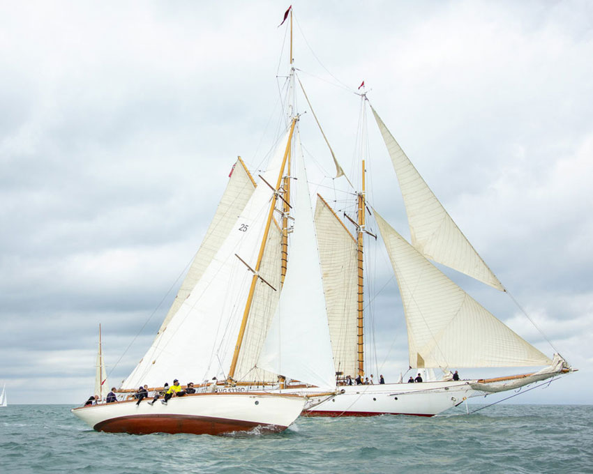 Historic Sailboats in Viareggio: annual gathering & regatta