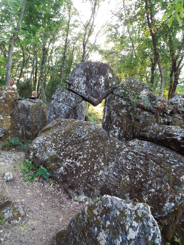The tetralithon megalith [Photo by Enrico Calzolari]