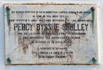 San Terenzo remembers Percy B. Shelley